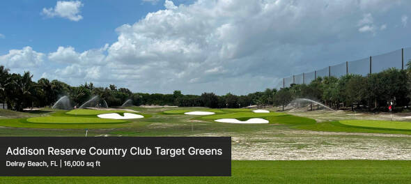 Addison Reserve Country Club Target Greens